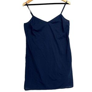 Club Monaco Kora V Neck Pullover Satin Camisole Blue Size 4 Small Women NWOT